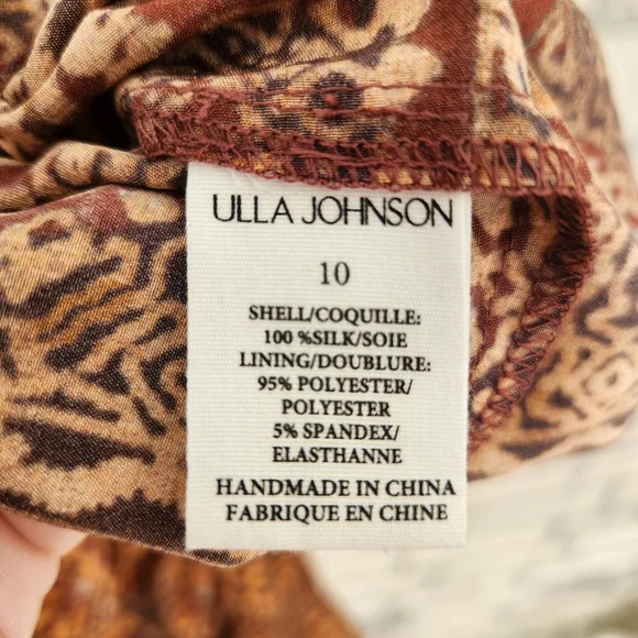 NWT Ulla Johnson Hayana Dress In Agate